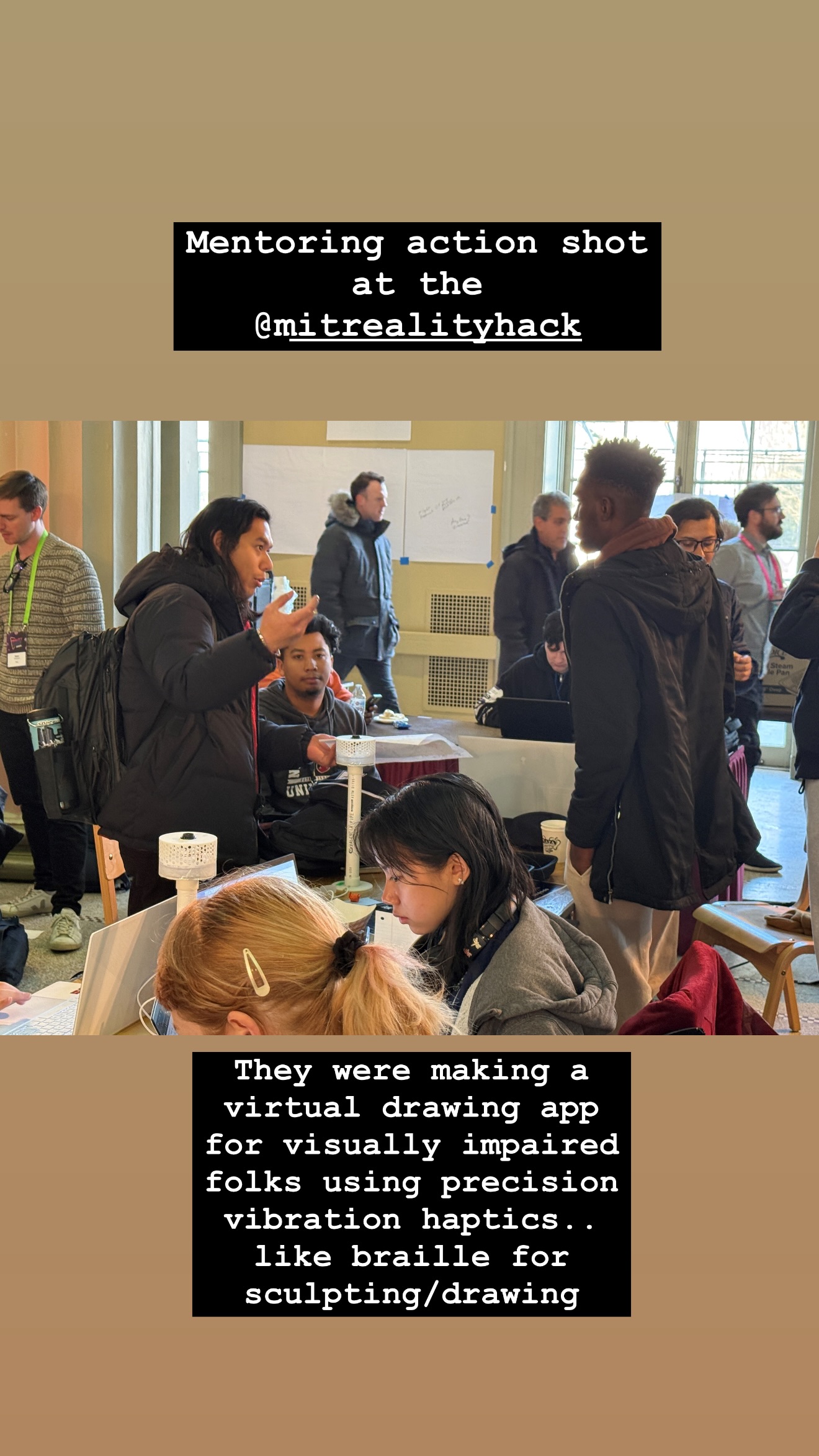 Mentoring at MIT Reality Hack