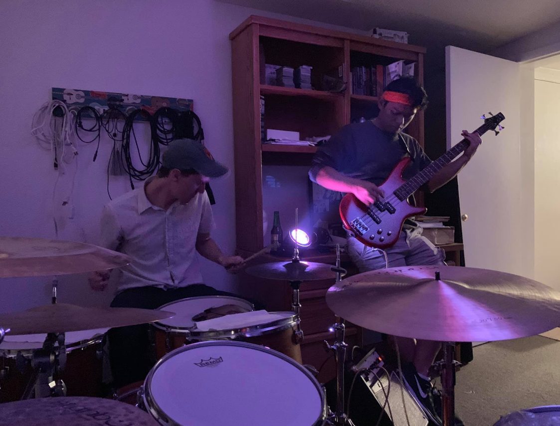 Don playing bass